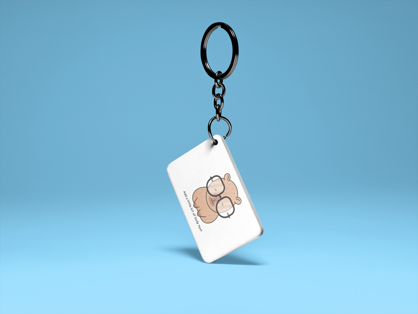 Custom Metal Keychains – Double-Sided (Bulk Discounts Available)