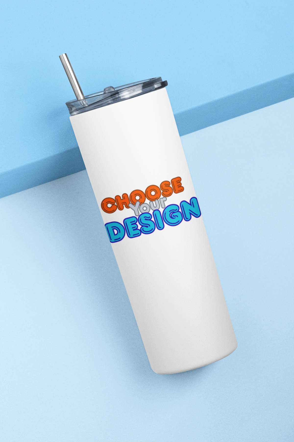 Personalized tumbler — custom design printed by Trend Threaded
