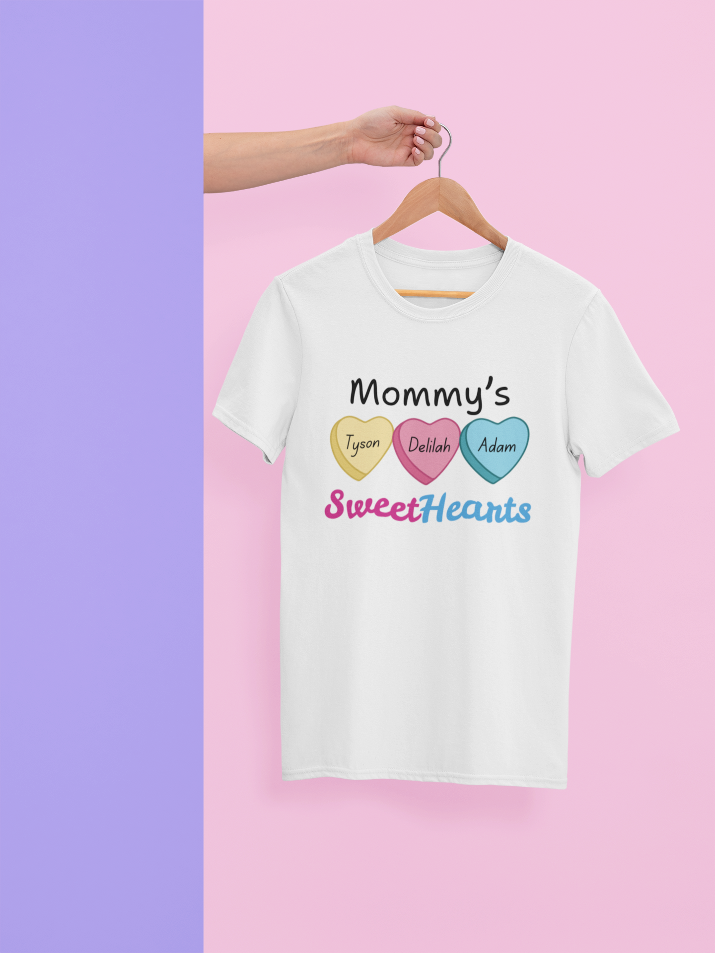 Mommy’s Sweethearts Personalized Valentine Shirt