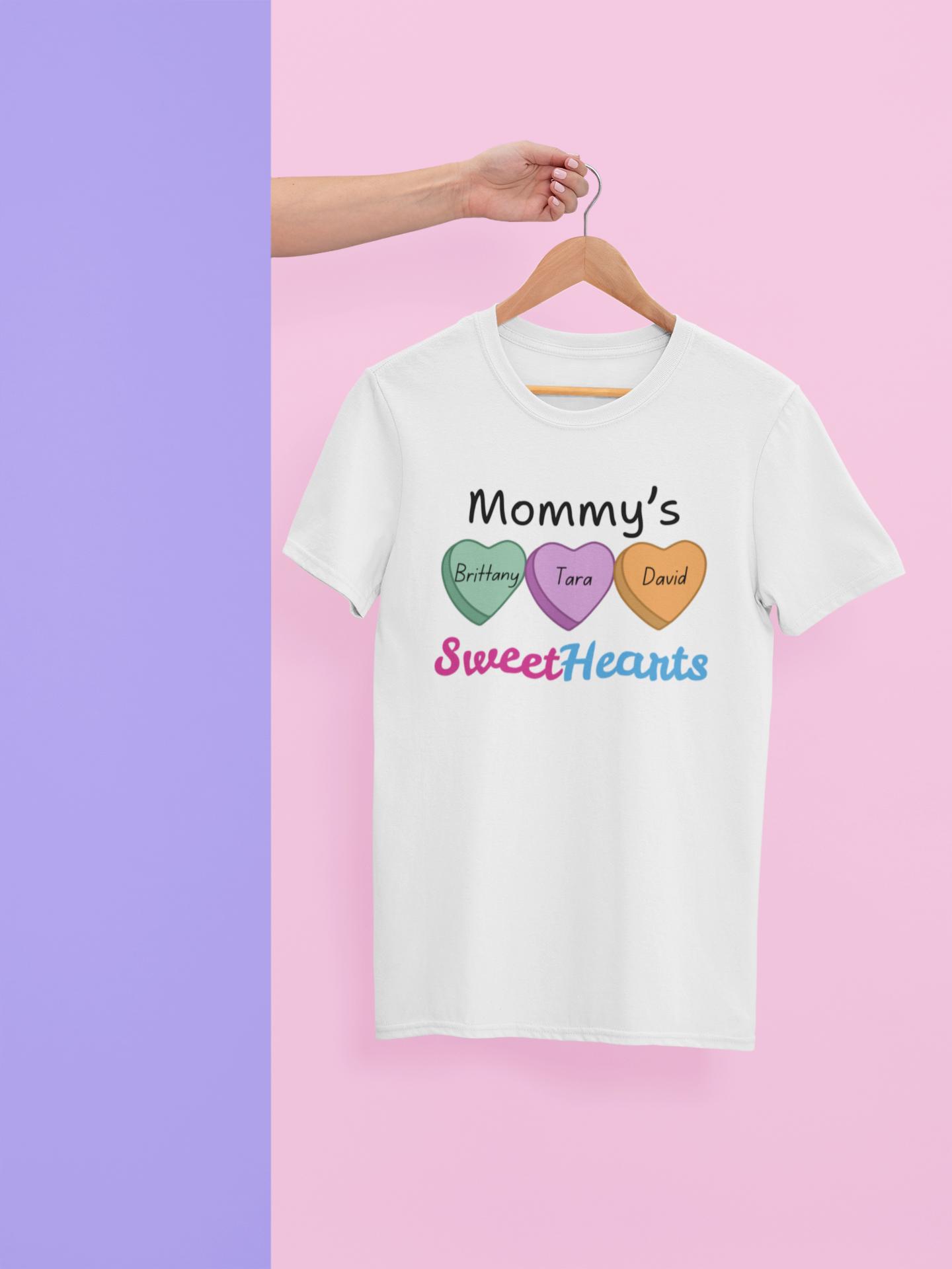 Mommy’s Sweethearts Personalized Valentine Shirt