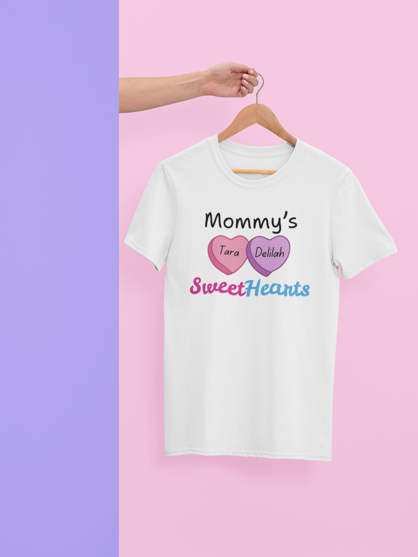 Mommy’s Sweethearts Personalized Valentine Shirt