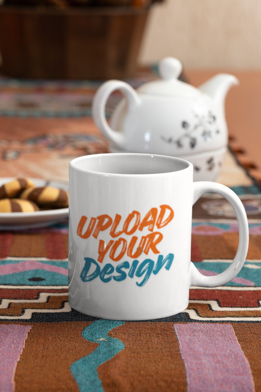 Custom Photo & Logo Mug – Upload Your Design (12oz or 15oz)