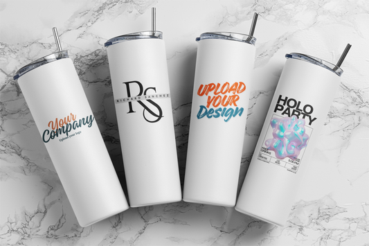 Custom Company & Promotional Skinny Tumbler – 20oz