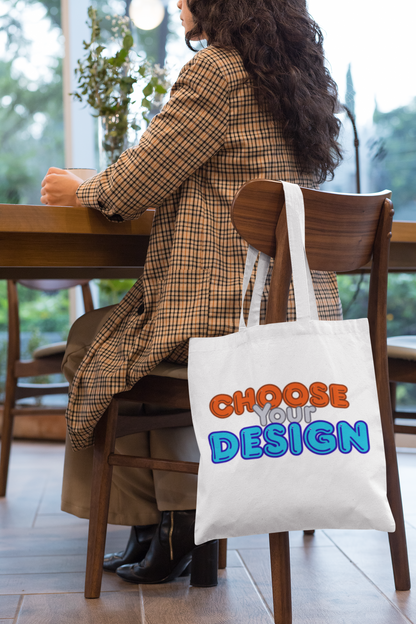 Personalized tote bag — custom design printed by Trend Threaded